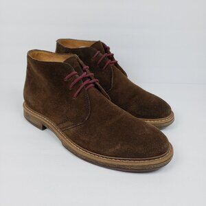 1901 Canyon Mens Size 9 Brown Suede Formal Casual Chukka Boots Shoes